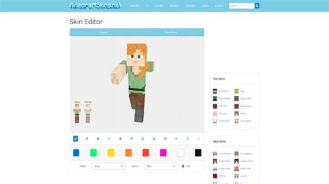 minecraft skins.com|Minecraft Skin Editor 